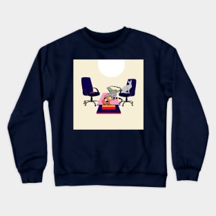 Sfinks Cat and Iguanas Crewneck Sweatshirt